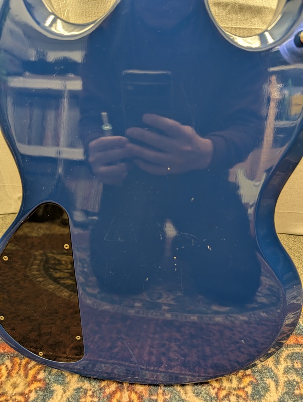 Gibson SG Deluxe 3MINI HUM PU w/MAESTROの画像